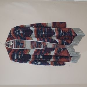 NWT Lucky Brand fringe Cardigan